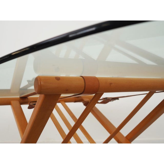 Danish Beech Coffee Table by Andreas Hansen for Haslev Møbelsnedkeri, 1990s For Sale - Image 9 of 15