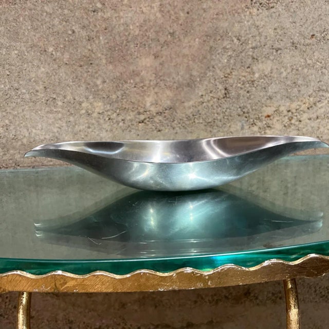 Mid-Century Modern 1960s Wmf Modernist All Purpose Bowl Fraser's Stainless For Sale - Image 3 of 9