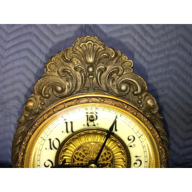 Early 20th Century Waterbury Mantle Clock For Sale - Image 4 of 13