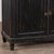 19th Century Swedish Black Painted Pine Sideboard Buffet With Fluted Carved Panels For Sale - Image 11 of 15
