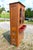 Antique Oak Flat Wall Pie Safe Cupboard W Pierced Tin Panel Bottom 1900s 1 Piece For Sale - Image 10 of 18
