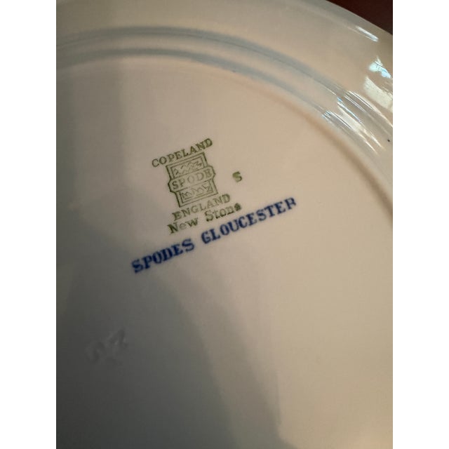 Vintage Copeland Spode "Gloucester Blue" Dinnerware Service for 4 (16 Pieces) For Sale - Image 12 of 17