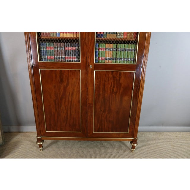 Louis XVI Mahogany Bookcase For Sale - Image 12 of 15