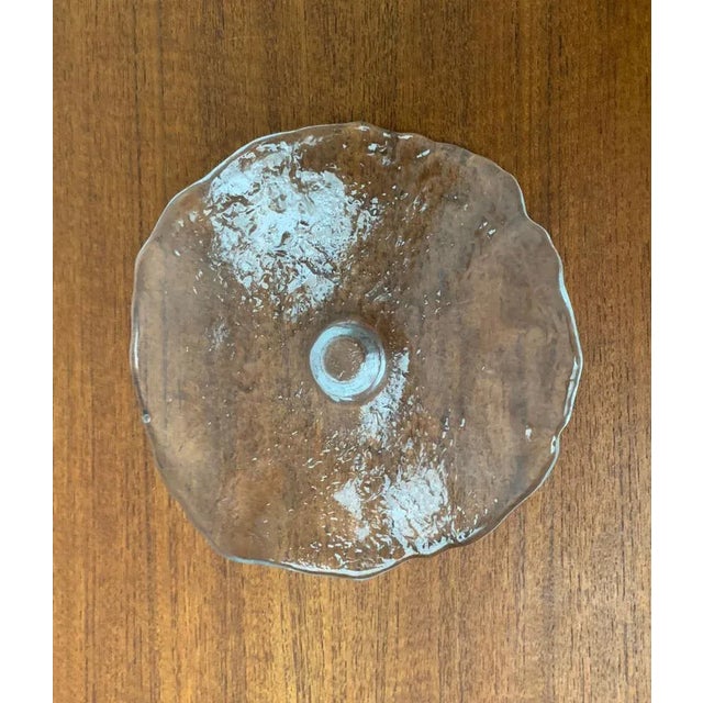 Vintage Swedish Glass Candleholders by Uno Westerberg for Pukeberg, Set of 5 For Sale - Image 4 of 18