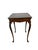Vintage French Provincial Tall Square Table With Sculptural Turned Legs For Sale - Image 14 of 15