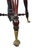 Antique Victorian Style Adjustable Piano Stool With Glass Ball-and-Claw Feet For Sale In Philadelphia - Image 6 of 16