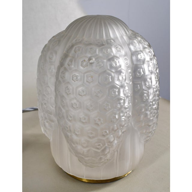 1920s French Art Deco Lamp by Simonet Freres & Dieupart - France For Sale - Image 11 of 15