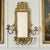 This offering is for a single antique Baroque Revival wall mirror, crafted in solid cast brass and dating to the late 19th...