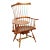 Frederick Duckloe Cherry Windsor Style Writing Armchair For Sale