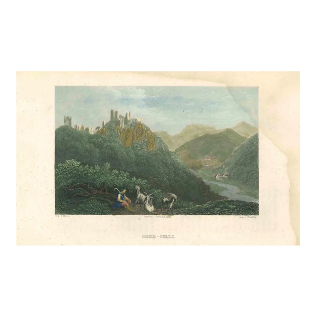 Unknown, Ober, Cilli, Original Lithograph on Paper, Mid-19th-Century For Sale