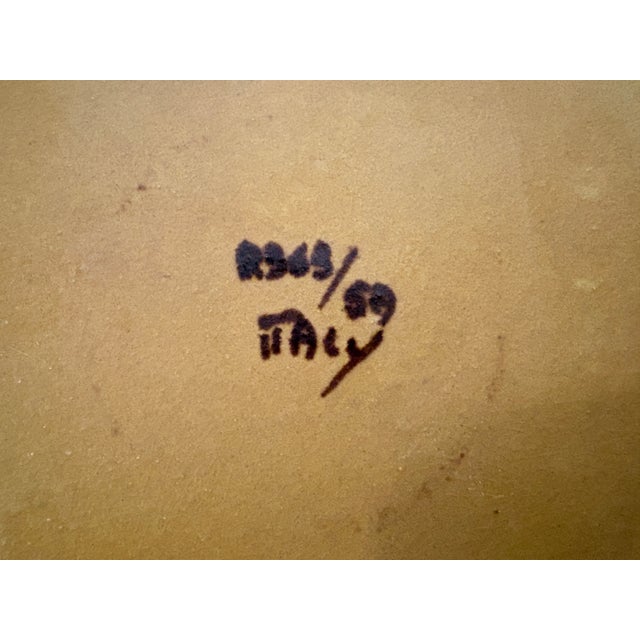 Brown Aldo Londi for Raymor Italian Mid 20th Century Ashtray For Sale - Image 8 of 9