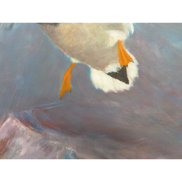 2000 - 2009 "South for the Winter" Contemporary Oil Painting For Sale - Image 5 of 6