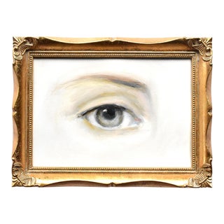 Contemporary Lover's Eye Painting by Susannah Carson For Sale
