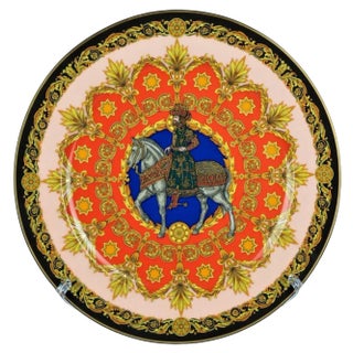 L'Ange Gabriel Plate by Versace for Rosenthal, 1996 For Sale