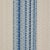 Rustic Sample - Schumacher Bendita Stripe Indoor/Outdoor Fabric in Blue For Sale - Image 3 of 4