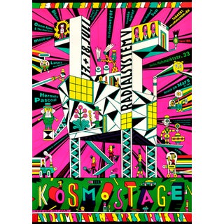 2017 German Poster, Kosmostage Festival "Grand Maison" For Sale
