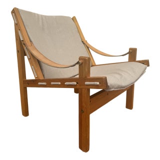 Vintage Hunter Safari Chair by Torbjørn Afdal, 1960s For Sale