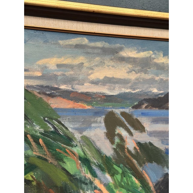Swedish School, Rocky Shoreline, 1950s, Oil on Canvas, Framed For Sale - Image 18 of 18
