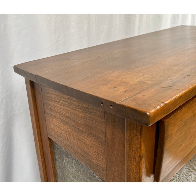 Late 1800s Pie Safe W/Punched Tin Inserts Chairish