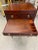 Traditional Early 20th Century Regency Style Carved Mahogany Beau Brummel Gentlemans Vanity For Sale - Image 3 of 10