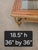 Boho Chic Vintage Bamboo and Glass Square Coffee Table For Sale - Image 3 of 9