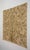 Vintage Embroidered Botanical Textile Panel With Metallic Thread For Sale - Image 4 of 14