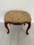 Antique Louis XV Style Bench or Footstool With Nailhead Trim For Sale - Image 4 of 7