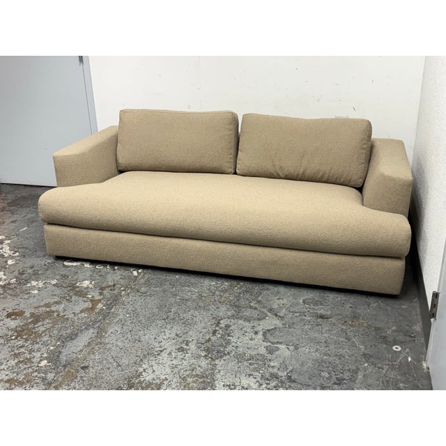 2020s Bespoke Contemporary Bouclé Sofa For Sale - Image 5 of 12