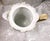 Ceramic 1940s Shaped Chocolate Pot With Dimensional Flower Details and No Lid For Sale - Image 7 of 8