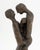 Abstract Illegibly Signed Family Embrace Bronze Sculpture For Sale - Image 3 of 9