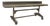 Mid 20th Century Industrial Steel Adjustable Height Rolling Desk For Sale