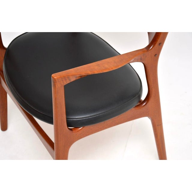 Vintage Danish Teak Carver Desk Chair by Erik Buch, 1960s For Sale - Image 10 of 11