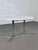 Bauhaus Oval Extendable Dining Table in Chrome Metal with White Formica Top, 1950s For Sale - Image 3 of 16
