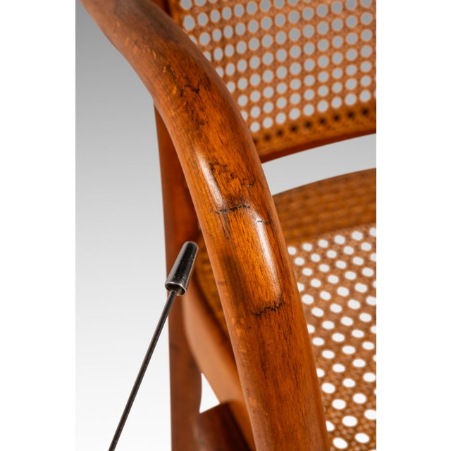 Mid-Century Modern Bentwood Model 811 "Prague" Armchair by Josef Frank Josef Hoffmann for Stendig, Czechoslovakia, C. 1960s For Sale - Image 17 of 18