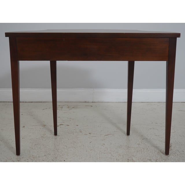 Baker Historic Charleston Inlaid Mahogany Console Table For Sale - Image 13 of 15