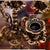 Gold Ornate Gold Cast Iron Candelabra – 12.8" Five-Arm Candle Holder For Sale - Image 8 of 9