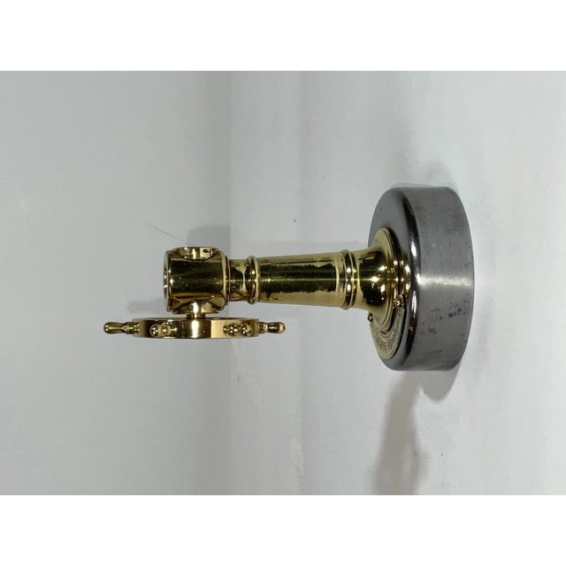 Solid Brass Antique Ship Wheel Cigar Cutter For Sale In Boston - Image 6 of 9