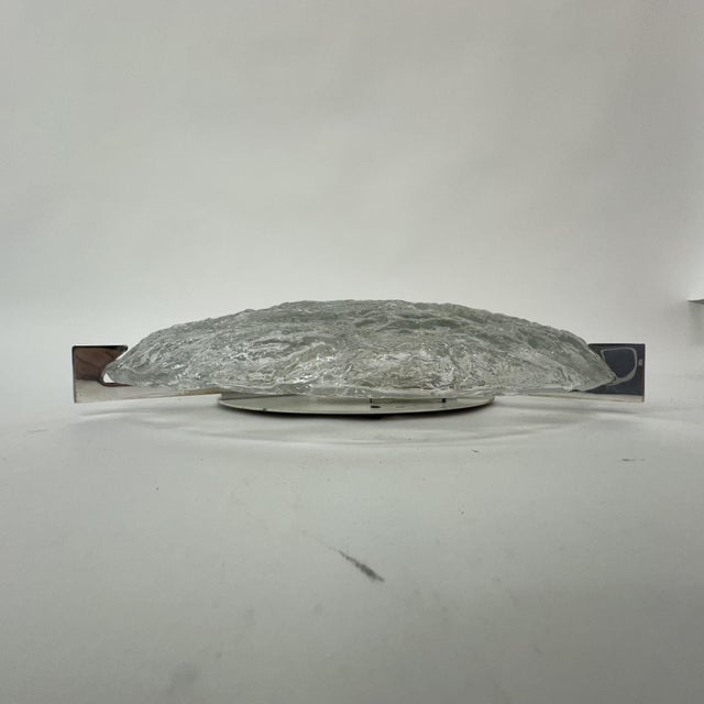 Large Flush Mount in Murano Glass from Kaiser Idell, Germany, 1970s For Sale - Image 8 of 17