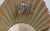 Antique Italian Gilded Silk Fan with Embroidery, 18th Century For Sale - Image 4 of 5