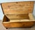 Mid 18th Century 18th Century American 6 Board Pine Blanket Chest With Boot Jack Ends For Sale - Image 5 of 11