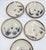 1960s El Palomar Ken Edwards Tonala Stoneware Saucer Plates Mexico Folk Art Pottery For Sale In Palm Springs - Image 6 of 8