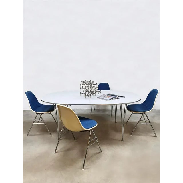 Vintage Fiberglass DSX Chairs by Eames for Herman Miller, 1970s, Set of 4 For Sale - Image 3 of 7