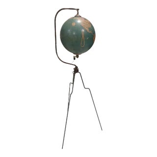Vintage Mid-Century Reploge Floor Lamp on Tripod For Sale