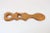 Vintage Rustic Welsh Hand-Carved Wooden Love Spoon For Sale - Image 4 of 11
