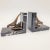 Art Nouveau Bookends with Marble Bases, 1910s, Set of 2, in Very Good conditions. Designed 1890 to 1919