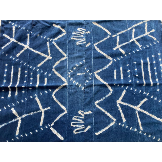 Antique Indigo Mali Textile For Sale - Image 14 of 18