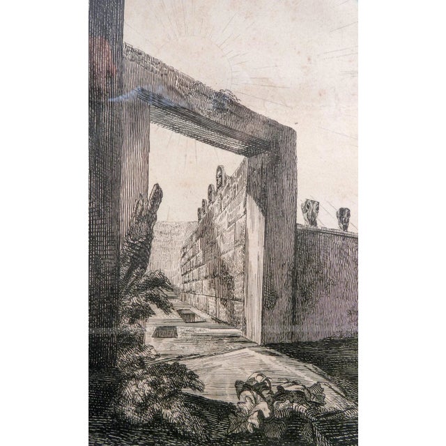 Francesco Piranesi, Tomb of Mamia, Print For Sale - Image 4 of 7