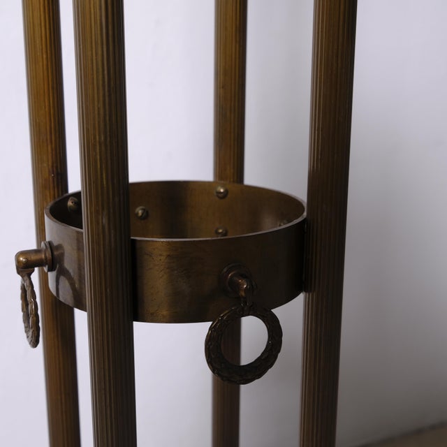 Hollywood Regency Metal Alloy Coat Rack, 1940s For Sale - Image 14 of 18