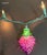 Christmas Is Coming! 16 Pieces- Heavy Glass Christmas Light Covers Ca 1980s For Sale - Image 17 of 18