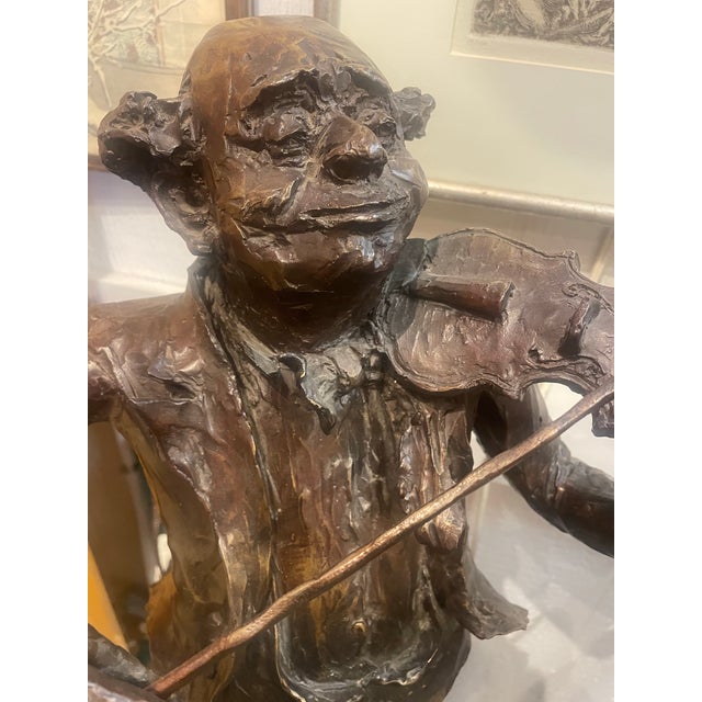 Metal 1980s Original 25" Bronze Entitled “The Music of Beethoven “ by Mark Tochilkin 5/9 For Sale - Image 7 of 7